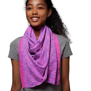 Ivivva Power Purple & Flash Light Space-Dye Village Chill Scarf